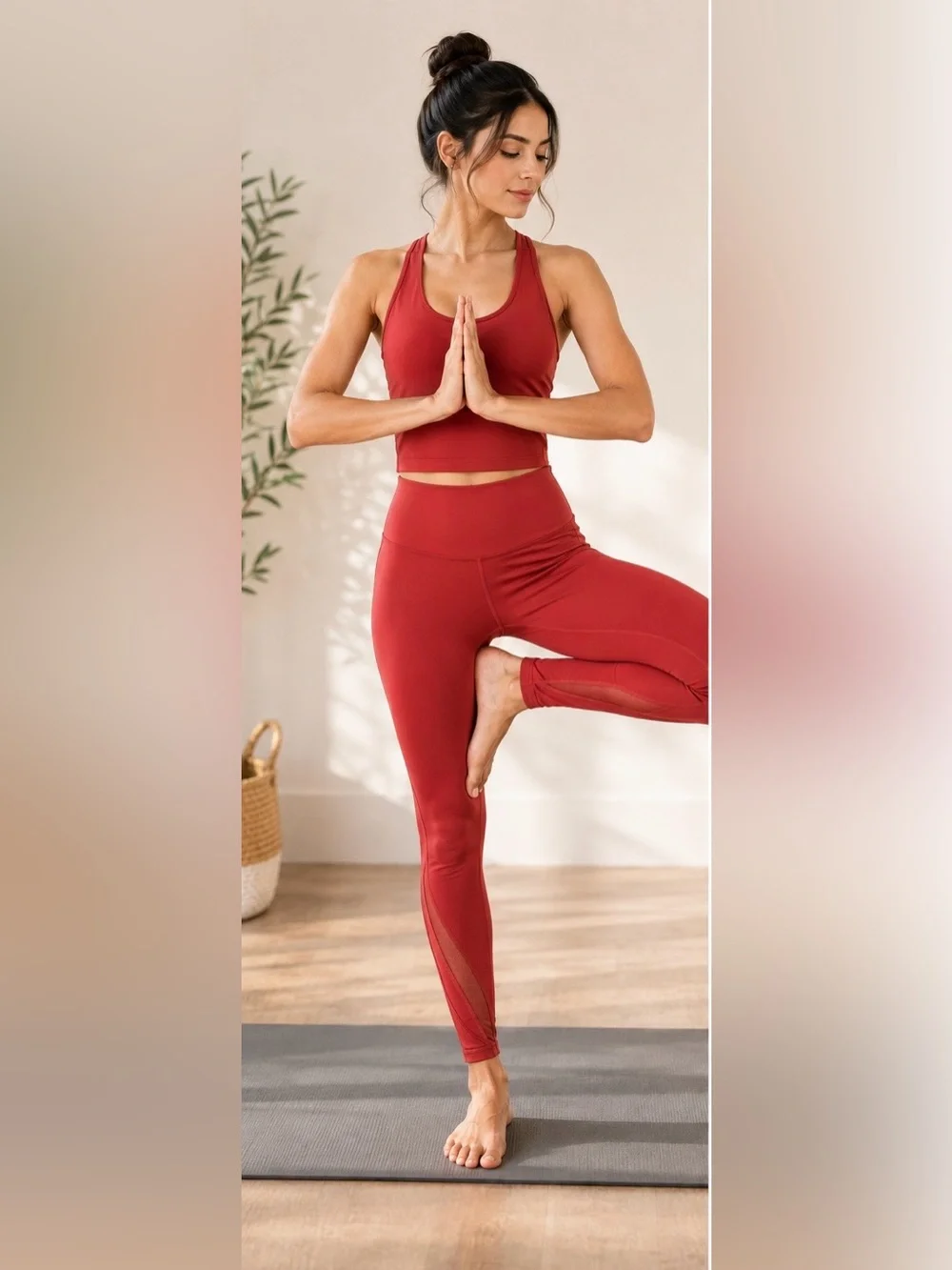 Antonio Melani Active Set – Coral | Size M | Like New 🧡🧘‍♀️